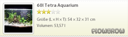 $60l Tetra Aquarium