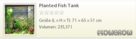 $Planted Fish Tank